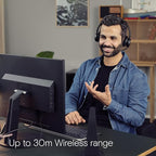 EPOS Impact 1061T ANC - Premium Open Office Headset with Hybrid Adaptive ANC, EPOS AI™ Microphone Technology, and Multipoint Connectivity