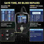 CGSULIT SC204 Enhanced OBD2 Scanner Diagnostic Tool, Check Engine Code Reader With Reset, Smog Check, Clear Code, Live Data & More, Car Code Readers & Scan Tools for All OBDII/EOBD Vehicles After 1996