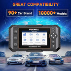 2026 FOXWELL NT614 Elite OBD2 Scanner with 5 Resets ABS Bleeding, SAS Calibration, Oil, EPB, Throttle, Upgrade of NT604 Code Reader Scan Tools, ABS SRS Engine Transmission Battery Test Car Scanner