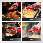 ThermoMaven Professional Meat Thermometer Digital, Ultra-Fast 0.5 Sec Instant Read, NIST Certified ±0.5°F Accuracy, 100% Waterproof, Auto-Rotating Backlit Display, Lift-to-Wake, for BBQ/Cooking/Candy