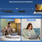 QIOUZW New 90W USB C Laptop Charger Compatible with Dell xps Adapter,LA90PM170 DA90PM170 DA65NM170,Latitude 3400 3500 5400 5289 5300 7400 7300 7390 7200 2in1,Precision 3540 Type C Power Cord Supply