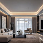 Pandery COB LED Strip Lights Warm White,24V Dimmable led Light Strip KIT with Remote and app Control,3000K 32.8FT/2 * 5m 8mm Wide Ra>90 Cuttable Flexible Strip Lights for Bedroom,Wardrobe,Cabinet