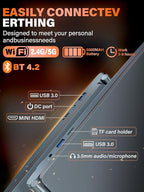 Rumtuk 16" Gaming Laptop Computer - Alder Lake N95 Processor (3.4GHz), FHD 1920 * 1200 IPS, 16G RAM, Fingerprint, Backlit Keyboard, 180° Hinge, Lightweight for Business & Student (512GB)