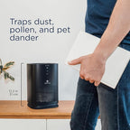 Medify MA-14 Air Purifier with True HEPA H13 Filter | 428 ft² per Hour for Smoke, Odors, Pollen, Pets |Removal to 0.1 Microns | Black, 2-Pack