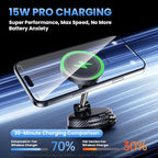 360° Adjustable Radio Magnetic Suction Phone Holder for iPhone 17 Pro Max, 16, 15, 14, 13, 12, Air Plus & More | Perfect for Cars, Kitchens, Bedrooms, Gyms & Other Locations | Strong & Stable