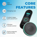 Chirp Halo Wireless Muscle Stimulator – Portable EMS Device for Muscle Recovery, Pain Relief, and Strength Training, Stimulate Muscles for Faster Recovery & Growth (Double)