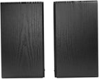 Rockville Pair RockShelf 68B V2 400W Black 6.5" Home Bookshelf Speakers, 8 Ohm, Kevlar Woofers, Silk Dome Tweeters, Wall-Mountable, for Home Theater and Stereo Systems