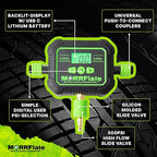 MORRFlate Air Hub Digital Air Controller Universal AutoMagic Tire Inflation and Deflation System with Digital User PSI Selection High-Flow Solenoids Rugged Design Includes Case