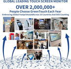 GreenTouch 9.7 Inch Open Frame 1024x768 PCAP Touch Screen Monitor, Embedded Touch LCD Display for Industrial