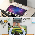 Ships Next Day, USA Made - Customizable Photo Mouse Pad - Neoprene Rectangle Shape for Gaming Desk Accessory or Décor for Office - Upload Your Own Image for a Personalized and Thoughtful Gift