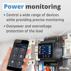 Shelly Pro 4PM | Wi-Fi & LAN, 4-Channel Smart Relay with Power Metering | Home Automation | Compatible with Alexa & Google Home | iOS Android App| Remote Appliances Control and Monitoring