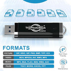 ThePhotoStick® Omni 128GB (2 Pack) - Photo & Video Backup and Transfer | Digital File Organizer | USB & Multiport Connection for Phones, Tablets and Computers | Portable Memory | External Storage