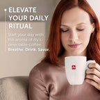 illy Whole Bean Coffee, India Single Origin Dark Roast, 100% Arabica, Premium Italian Coffee, Ideal for Espresso, Drip, Moka and French Press Brewing, 8.8oz, 6 Pack