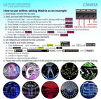 CANRIA K8 ARTNET+DMX CONSOLE LED CONTROLLER, Suitable for SPI and DMX512 LED Light, Online Offline, Addressable Programmable, 1G SD Card With 96 Program Modes and Offline Software.