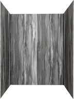 Palisade 78in x 60in x 36in Waterproof Vinyl Shower Surround Kit with Accessories in Urban Cliff
