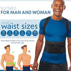 Posture Corrector for Men and Women - Back Brace for Upper and Lower Body Support - Adjustable Straightener with Pain Relief and Muscle Memory (X-Large)