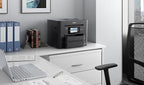 Epson Workforce Pro WF-4834 Wireless All-in-One Printer with Auto 2-Sided Print Copy, Scan and Fax, 50-Page ADF, 500-sheet Paper Capacity, 4.3' Color Touchscreen