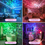 Galaxy Projector for Bedroom, 15 Colors Star Projector for Kids Night Light for Kids, 15 White Noise Sound Machine with Light Galaxy Light Projector for Bedroom, Remote Ceiling Star Lights for Bedroom