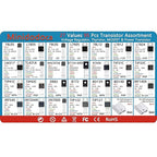 Minidodoca Power Transistor, Mosfet, Thyristor and Voltage Regulator Assortment Kit, 95 pcs, 27 Types