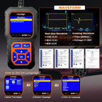 BT60 Pro Acclope Car Battery Tester with Cloud Printing 100-3000 CCA 6V 12V 24V AGM Lithium Gel Battery Checker Automotive Alternator Digital Analyzer Charging Cranking System Vehicles Truck Home-use
