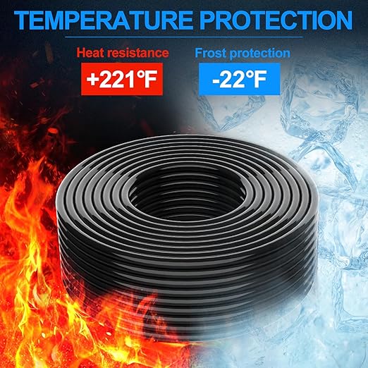 NAOEVO 14 Gauge Wire 5 Conductor Electrical Wire, 14 AWG Stranded PVC Cord, 12V Low Voltage/Tinned Copper/Flexible Cable for Automotive Wiring, Lamp Cord, Marine Cable (30FT)