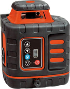 Johnson Level & Tool 99-027K Self-Leveling Rotary Laser System, 8.75", Red, 1 Kit,Orange