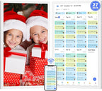27" Smart Digital Calendar for-Family-Business-Schedules - 1920 x 1080 IPS Full HD Touch Screen Wall Mounted Electronic Calendar, Auto-Sync Google iCloud Outlook Calendars, Christmas Gift for Mom Dad