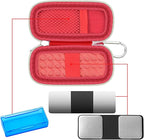 Heart Monitor Case Compatible with AliveCor Kardia Mobile ECG/for KardiaMobile 6L for Apple and Android Device - CASE ONLY (Red)