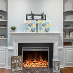 Trim Kit for 30.5" W x 24.9" H Electric Fireplace Inserts