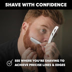 Beard Club Straight Razor for Men, Shaving Gel & Aftershave for Men – Hydrating Mens Shave Cream, Soothing After Shave Lotion & Navajas Para Barbero - Barber Straight Edge Razor Kit - Gift Kit