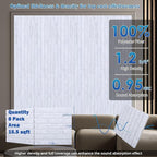 BSHEAD 16 Pack Large Fold Soundproof Wall Panels,12 x 12 x 0.47 in Sound Proof Foam Panels for Walls, 1.2lb/ft³ High Density, Thicker 0.47in, Acoustic Panels, Sound Dampening Panels Gray