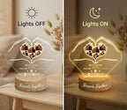 Personalized Spotify Plaque Night Light with Photo - Custom Acrylic Glass LED Lamp Frame - Romantic Valentines Day Gift for Him Her Boyfriend Girlfriend Husband Wife Couple (Modern, Art Deco, Rustic)