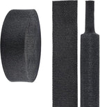 Sonoreboom 2 in 1 Heat Shrink Braided Sleeving Fabric Tubing-Ideal fit Irregular Shape Hose/Cable/Wire (1"(25mm), 45FT)