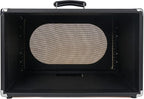 Sound Town Vintage 6U Amp Rack Case, 12.5" Depth with Rubber Feet, Dust Cover, Kickstand, Black (STVRC-6BK)