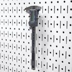 TROPEK 71-Piece Bracket Kit | Compatible with Wall Control | Assorted Hooks to hangscrewdrivers sockets Pliers Hammers Calipers Merchandise Scissors Paint Brushes for Tool Wall Organization