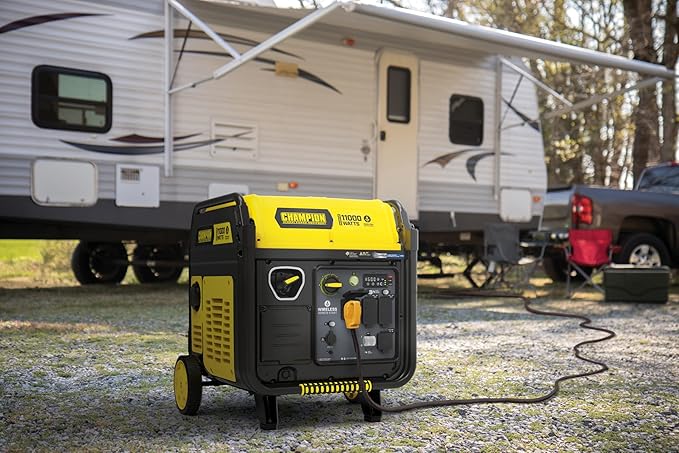 Champion Power Equipment 11,000-Watt Wireless Remote Start Home Backup Portable Inverter Generator with Quiet Technology and CO Shield