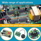 49Pcs 25 Types 74HCxx and 74LSxx Series Logic IC Assortment Kit & IC Socket,Minidodoca Logic IC Series Shift Output Registers、Transceiver、Decade Counters、Multiplexer/Decoders、Hex Inverters IC chip