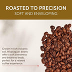 illy Whole Bean Coffee, Nicaragua Single Origin Medium Roast, 100% Arabica, Premium Italian Coffee, Ideal for Espresso, Drip, Moka and French Press Brewing, 8.8oz, 6 Pack