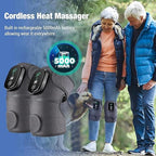 NORTHERN BROTHERS Knee Massager - Knee Heating Pad with 3 Heat 3 Vibration, Gifts for Dad Mom and Seniors, Warmers for Arthritis Shoulder Elbow