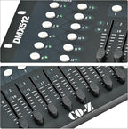 CO-Z 192 DMX 512 Stage DJ Light Controller Lighting Mixer Board Console for Light Shows, Party Disco Pub Night Club DJs KTV Bars and Moving Heads