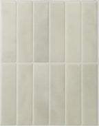 SMART TILES Peel and Stick Backsplash - 5 Sheets of 11.43" x 9" - 3D Adhesive Peel and Stick Tile Backsplash for Kitchen, Bathroom, Wall Tile