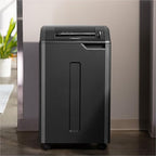 Fellowes Powershred 425Ci 100% Jam Proof Commercial Grade 30-Sheet Cross-Cut Paper Shredder, TAA Compliant (38425), Black