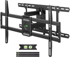 USX Mount UL Listed TV Wall Mount for 42"-85" TVS, Fits 16" 18" or 24" Studs, Full Motion TV Mount Swivel Tilt Extension TV Bracket with Dual Articulating Arms, Max VESA 600x400mm, Load 110lbs