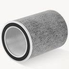 for Shark HP201 HP202 Clean Sense MAX Replacement Filter, Compatible with HP200 HP301 HP302 HC500 HC501 UA205 AP1000 True HEPA Filters,Compare Part HE2FKBASMB HE2FKBAS HE2FKPET HE2FKPRO,1 Pack Gray