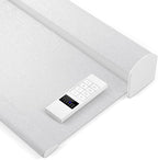 Zshine Motorized Blackout Window Blinds Customize Width (23-95 Inches) Remote Control Wireless and Rechargeable Roller Shades Blinds for Windows, Home, Office, Hotel, Club, Restaurant(82141E)