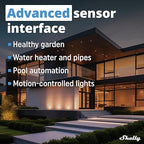 Shelly Plus Uni | Smart Wi-Fi and Bluetooth Operated Module with Dry Contacts | Home Automation | Compatible with Alexa & Google Home | No Hub | Precise Voltmeter | Pulse Counting | Sensor Interface
