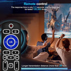 2 Pack Backlit Remote Control Only for Roku TV, Fit for TCL/Onn/Hisense/Element/Sharp/Philips/Westinghouse/Insignia/JVC/RCA/Hitachi/Sanyo Roku Series TVs (Not for Roku Stick and Box)-Black