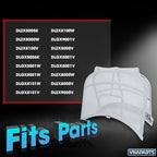 DLEX5005K DLEX5000W DLEX8100V DLGX5006K DLGX5001W DLGX8001W DLGX8101W DLGX8101V DLEX8100W Dryer Lint Filter Screen Replaces For LG DLGX9001V DLEX5000V DLGX5001V DLGX8001V DLEX8000W DLEX8000V DLEX9000V