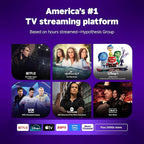 Roku Streaming Stick Plus 2025 - 4K & HDR Roku Streaming Device for TV with Voice Remote - Free & Live TV