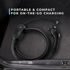 Lectron Portable Level 1 J1772 EV Charger with Wi-Fi/App Control - 12 Amp, 120V Portable Charger with NEMA 5-15 Plug, 16ft Charging Cable - for J1772 Electric Vehicles ONLY